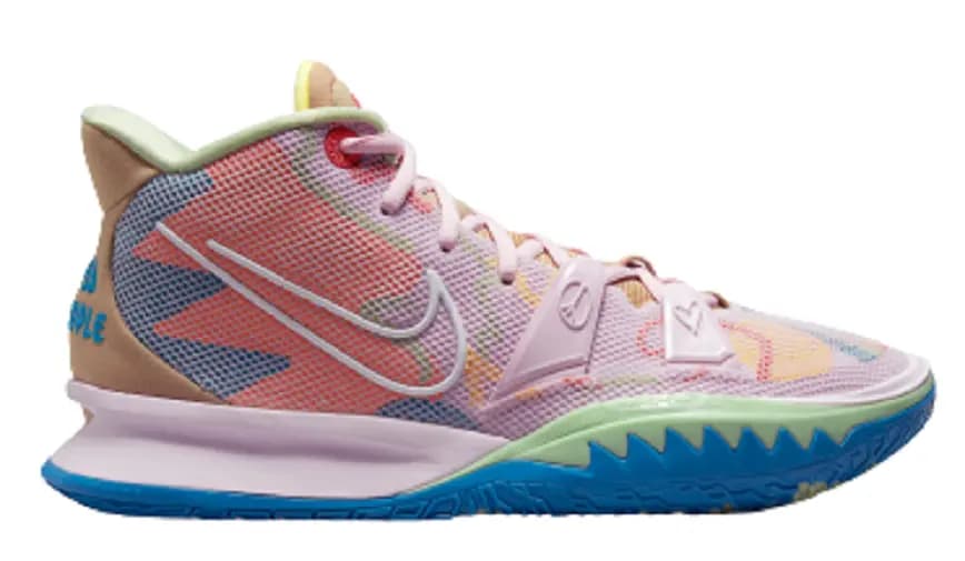Giày Nike Kyrie 7 '1 World 1 People Pink' CQ9326-600 Giày Nike Kyrie 7 '1 World 1 People Pink' CQ9326-600