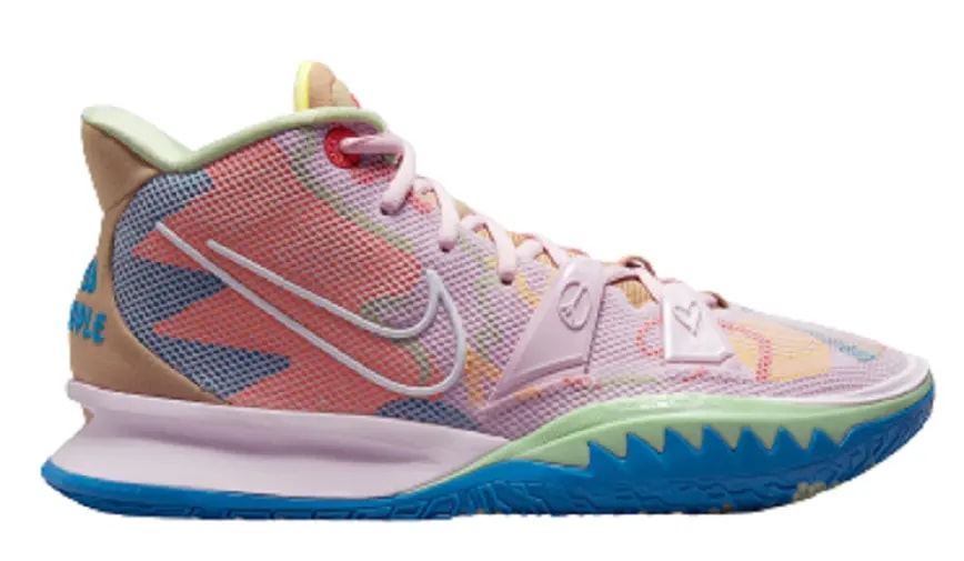 Giày Nike Kyrie 7 '1 World 1 People Pink' CQ9326-600 — kich-thuoc: 42-5 Giày Nike Kyrie 7 '1 World 1 People Pink' CQ9326-600 — kich-thuoc: 42-5