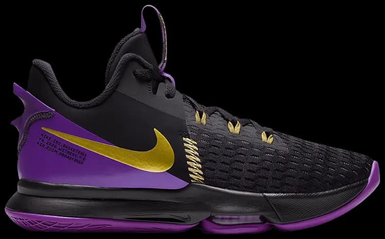 Giày Nike LeBron Witness 5 EP 'Lakers' CQ9381-001 Giày Nike LeBron Witness 5 EP 'Lakers' CQ9381-001