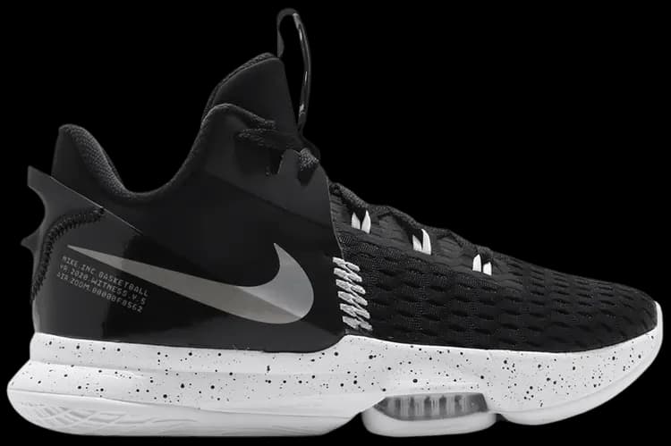 Giày Nike LeBron Witness 5 EP 'Black Metallic Silver' CQ9381-002 Giày Nike LeBron Witness 5 EP 'Black Metallic Silver' CQ9381-002