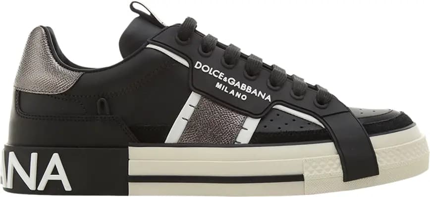 Giày Dolce & Gabbana Custom 2.Zero Low 'Black' CS1863-A0223-8B979 Giày Dolce & Gabbana Custom 2.Zero Low 'Black' CS1863-A0223-8B979
