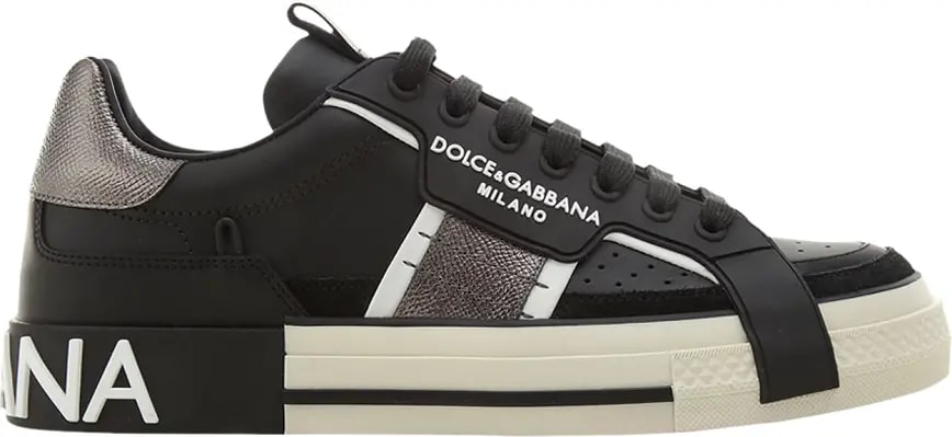 Giày Dolce & Gabbana Custom 2.Zero Low 'Black' CS1863-A0223-8B979 — Giày Dolce & Gabbana Custom 2.Zero Low 'Black' CS1863-A0223-8B979 —