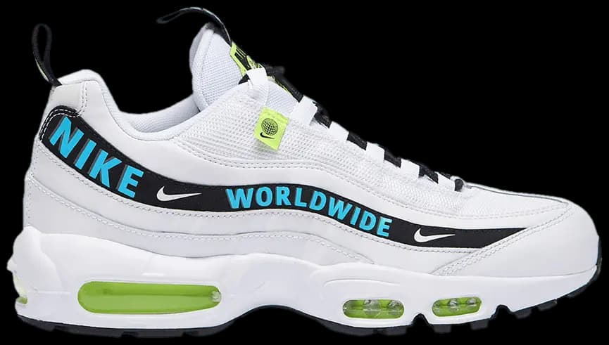 Giày Nike Air Max 95 Worldwide Pack White CT0248-100 Giày Nike Air Max 95 Worldwide Pack White CT0248-100