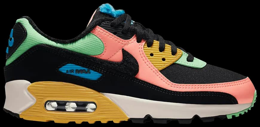 Giày Nike Wmns Air Max 90 'Fur Multicolor' CT1891-600 Giày Nike Wmns Air Max 90 'Fur Multicolor' CT1891-600