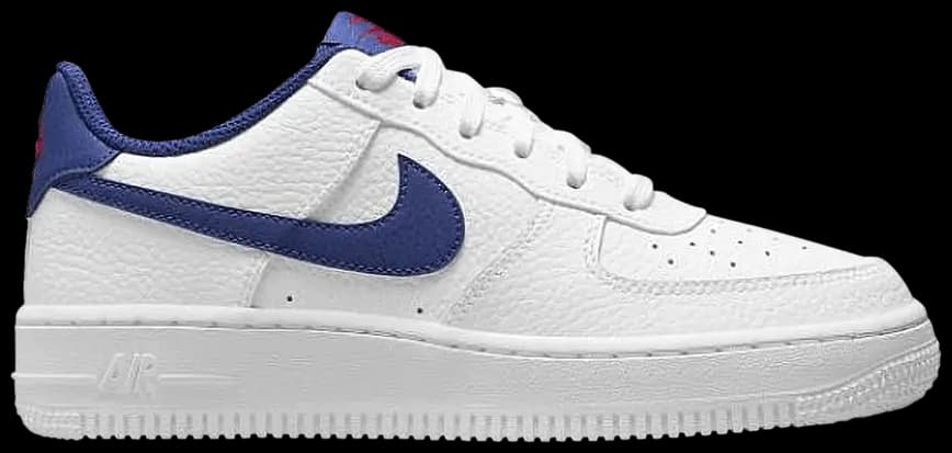 GIày Nike Air Force 1 GS 'White Deep Royal Blue' CT3839-101 GIày Nike Air Force 1 GS 'White Deep Royal Blue' CT3839-101