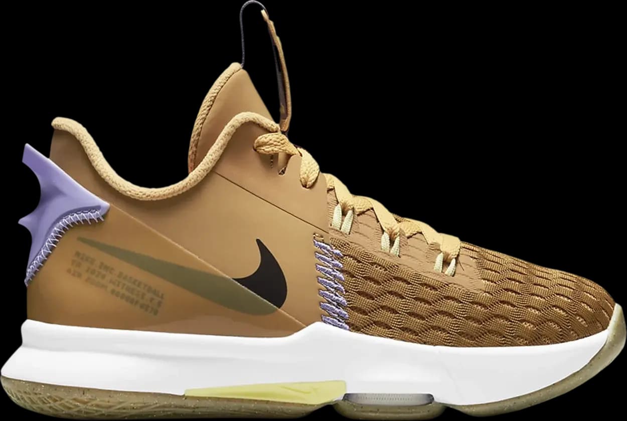 Giày Nike LeBron Witness 5 GS 'Wheat' CT4629-700 Giày Nike LeBron Witness 5 GS 'Wheat' CT4629-700