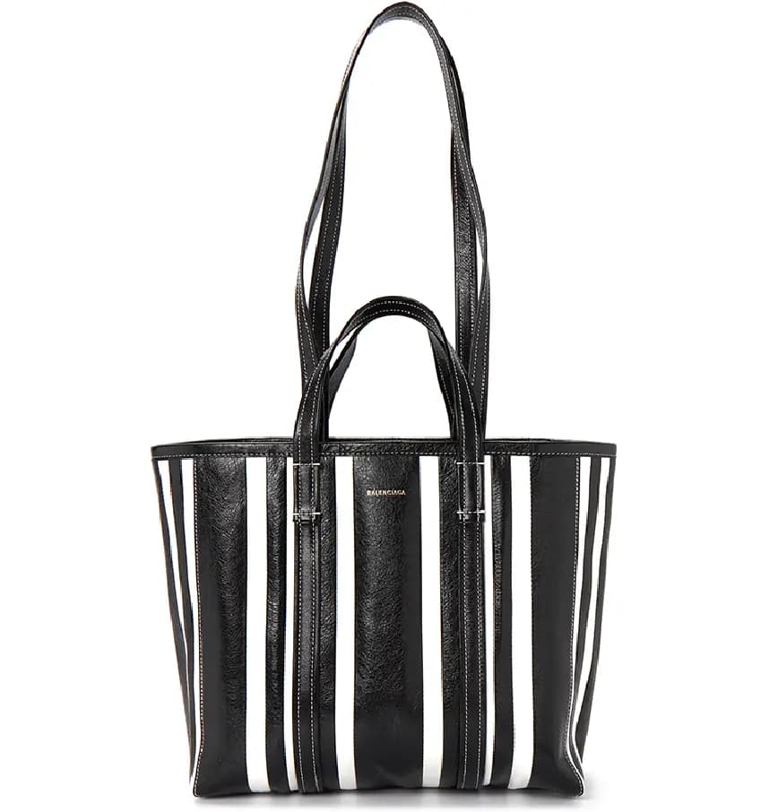 Túi Balenciaga Stripe Babes Medium East West Tote Bag 'Black' 671409-1VGAN-1090 Túi Balenciaga Stripe Babes Medium East West Tote Bag 'Black' 671409-1VGAN-1090