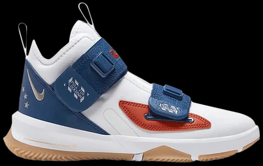 Giày Nike LeBron Soldier 13 LA GS ' White Coastal Blue' CU4133-124 Giày Nike LeBron Soldier 13 LA GS ' White Coastal Blue' CU4133-124