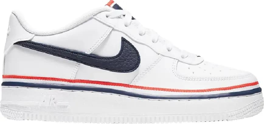 Giày Nike Air Force 1 LV8 1 GS 'White Concord' CW0984-100 Giày Nike Air Force 1 LV8 1 GS 'White Concord' CW0984-100