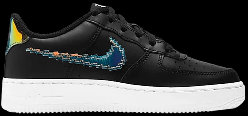 Giày Nike Air Force 1 LV8 GS 'Digital Swoosh Black' CW1577-002 Giày Nike Air Force 1 LV8 GS 'Digital Swoosh Black' CW1577-002