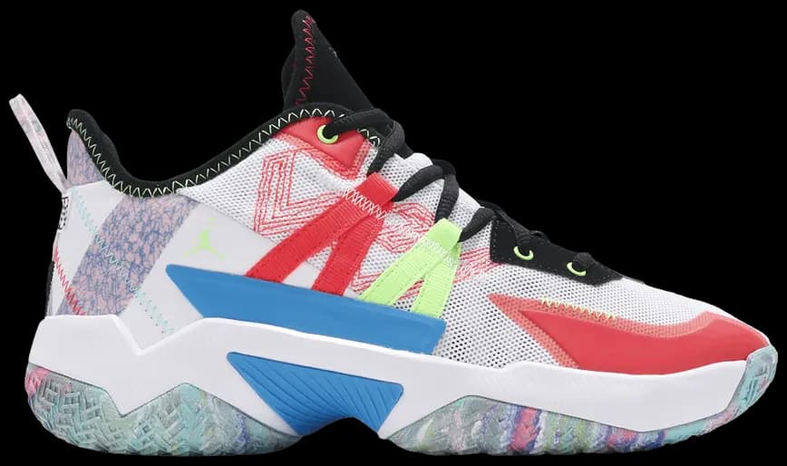Giày Nike Jordan Westbrook One Take 2 PF 'White Multi' CW2458-101 Giày Nike Jordan Westbrook One Take 2 PF 'White Multi' CW2458-101