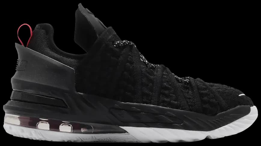 Giày Nike LeBron 18 GS 'Black University Red' CW2760-001 Giày Nike LeBron 18 GS 'Black University Red' CW2760-001