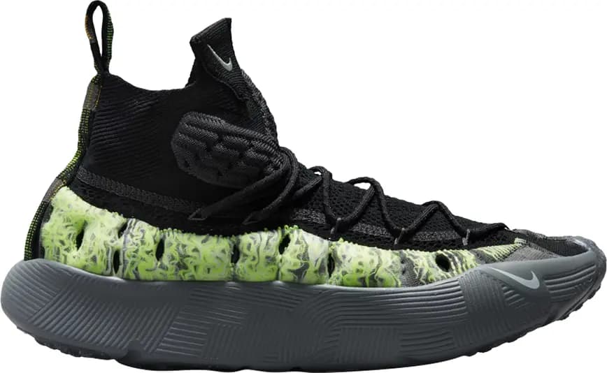 Giày Nike ISPA Sense Flyknit 'Black Neon Green' CW3203-003 Giày Nike ISPA Sense Flyknit 'Black Neon Green' CW3203-003