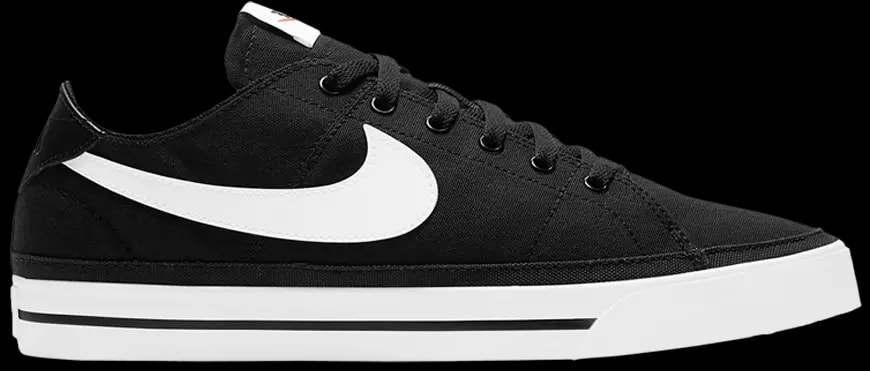 Giày Nike Court Legacy Canvas 'Black White' CW6539-002 — kich-thuoc: 42 Giày Nike Court Legacy Canvas 'Black White' CW6539-002 — kich-thuoc: 42