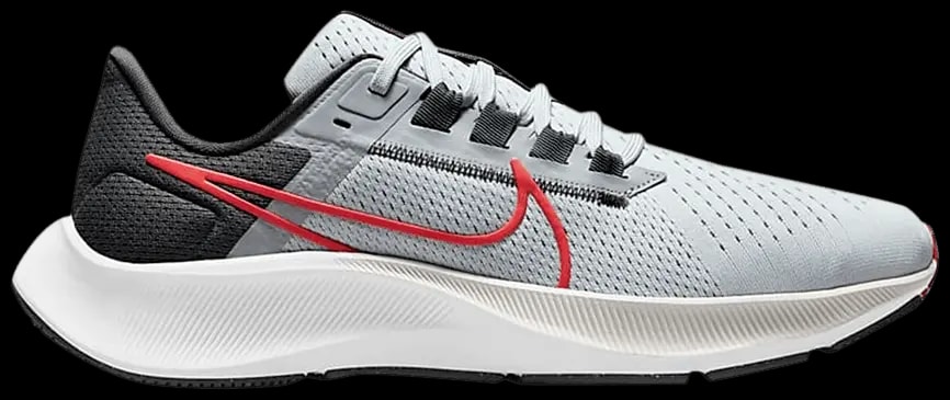 Giày Nike Air Zoom Pegasus 38 'Pure Platinum Chile Red' CW7356-004 Giày Nike Air Zoom Pegasus 38 'Pure Platinum Chile Red' CW7356-004