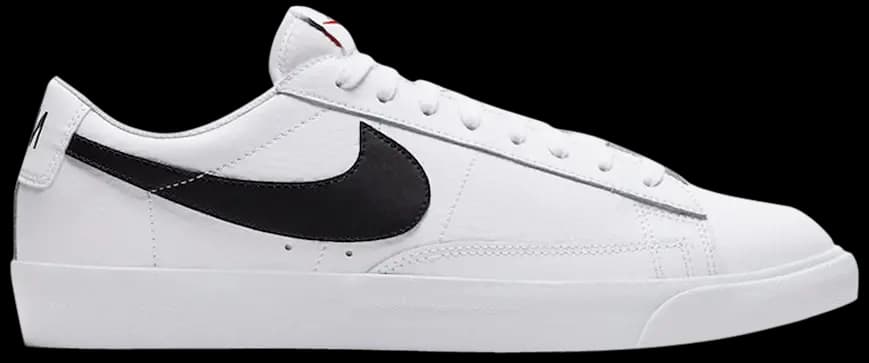 Giày Nike Blazer Low Leather 'Black Swoosh' CZ1089-100 Giày Nike Blazer Low Leather 'Black Swoosh' CZ1089-100