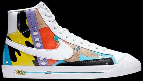 Giày Ruohan Wang x Nike Blazer Mid ’77 'Multicolor' CZ3775-900 Giày Ruohan Wang x Nike Blazer Mid ’77 'Multicolor' CZ3775-900