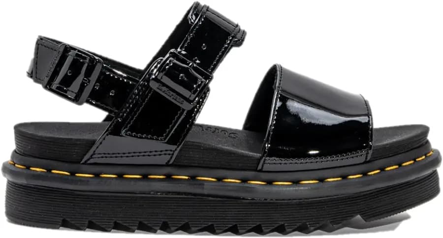 Dép Dr.Martens Boss Patent 'Black' 25773001 Dép Dr.Martens Boss Patent 'Black' 25773001