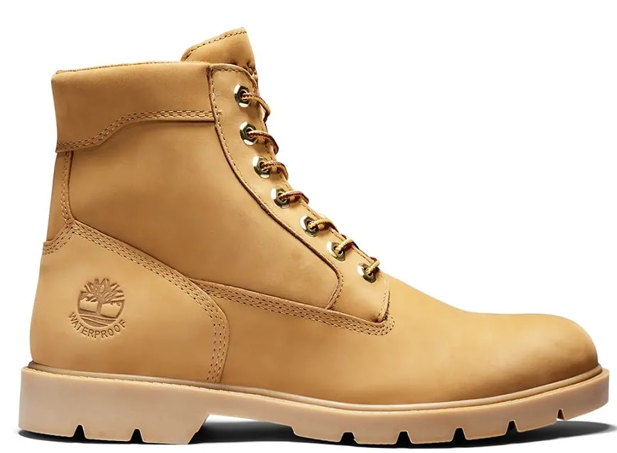 Giày Timberland Men's 6-Inch Basic Waterproof Wheat Nubuck Boot 19079 — kich-thuoc: 42 Giày Timberland Men's 6-Inch Basic Waterproof Wheat Nubuck Boot 19079 — kich-thuoc: 42