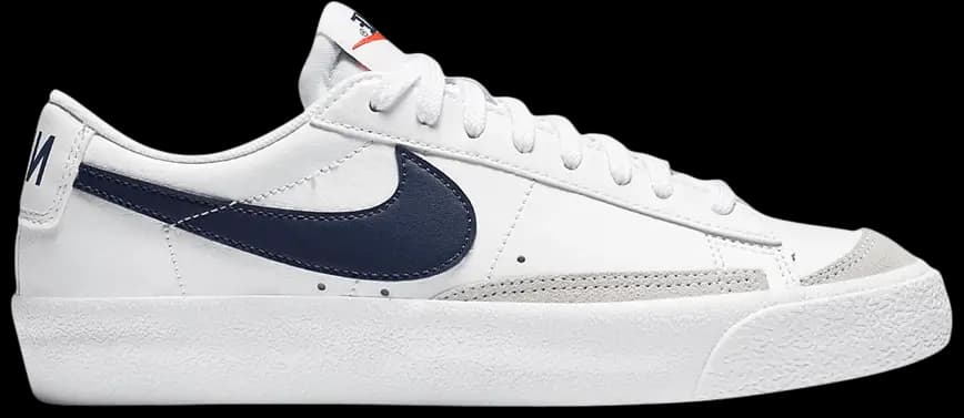 Giày Nike Blazer Low 77 GS 'White Midnight Navy' DA4074-100 Giày Nike Blazer Low 77 GS 'White Midnight Navy' DA4074-100