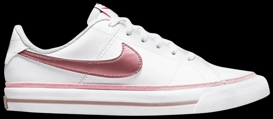 Giày Nike Court Legacy GS 'White Pink Glaze' DA5380-110 — kich-thuoc: 38.5 Giày Nike Court Legacy GS 'White Pink Glaze' DA5380-110 — kich-thuoc: 38.5