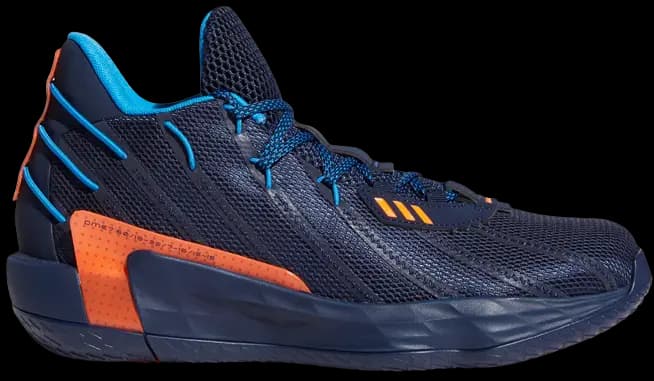 Giày Adidas Dame 7 Lights Out 'Dark Blue' FZ1103 Giày Adidas Dame 7 Lights Out 'Dark Blue' FZ1103