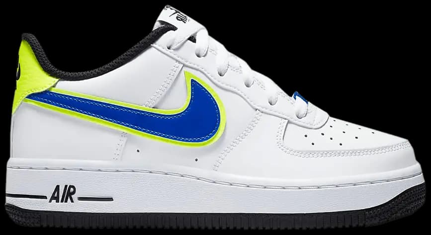 Giày Nike Air Force 1 07 GS Volt Racer Blue DB1555-100 Giày Nike Air Force 1 07 GS Volt Racer Blue DB1555-100