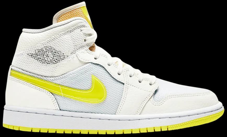 Giày Nike Wmns Air Jordan 1 Mid SE 'Voltage Yellow' DB2822-107 Giày Nike Wmns Air Jordan 1 Mid SE 'Voltage Yellow' DB2822-107