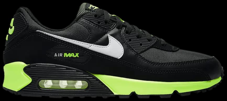 Giày Nike Air Max 90 'Black Hot Lime' DB3915-001 Giày Nike Air Max 90 'Black Hot Lime' DB3915-001