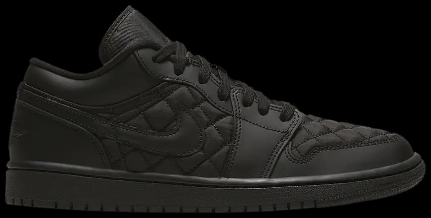 Giày Nike Wmns Air Jordan 1 Low 'Triple Black Quilted' DB6480-001 Giày Nike Wmns Air Jordan 1 Low 'Triple Black Quilted' DB6480-001