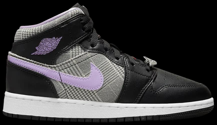 Giày Nike Air Jordan 1 Mid SE GS 'Houndstooth' DC7226-015 Giày Nike Air Jordan 1 Mid SE GS 'Houndstooth' DC7226-015