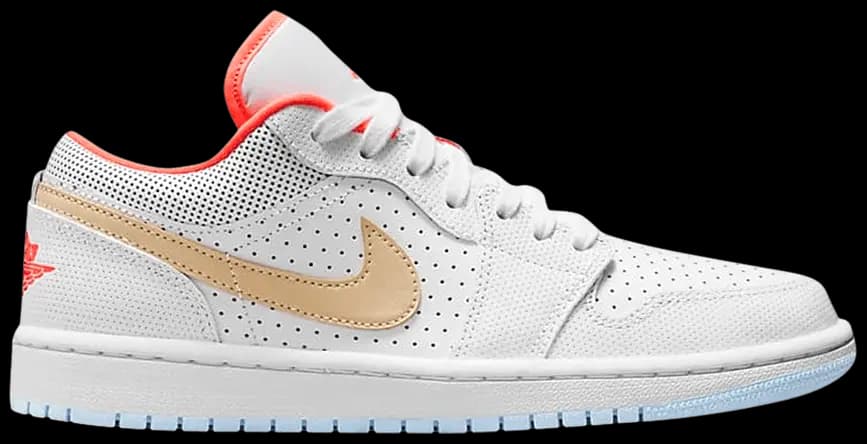 Giày Nike Wmns Air Jordan 1 Low SE 'White Sesame' DC9509-100 Giày Nike Wmns Air Jordan 1 Low SE 'White Sesame' DC9509-100