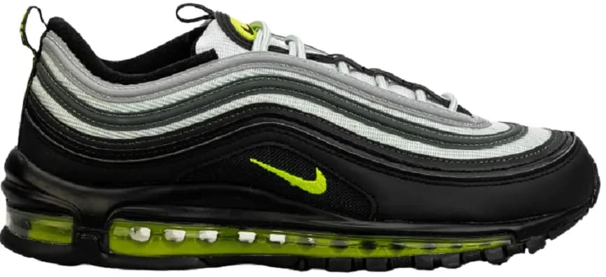 Giày Nike Air Max 97 'Black Grey Volt' DX4235-001 Giày Nike Air Max 97 'Black Grey Volt' DX4235-001