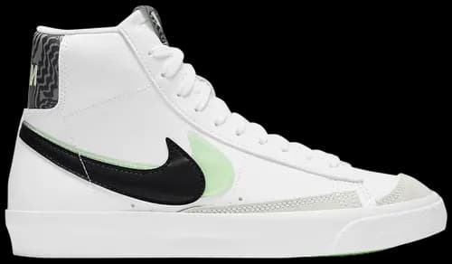 Giày Nike Blazer Mid '77 SE GS 'Double Swoosh White Vapor Green' DD1847-100 Giày Nike Blazer Mid '77 SE GS 'Double Swoosh White Vapor Green' DD1847-100