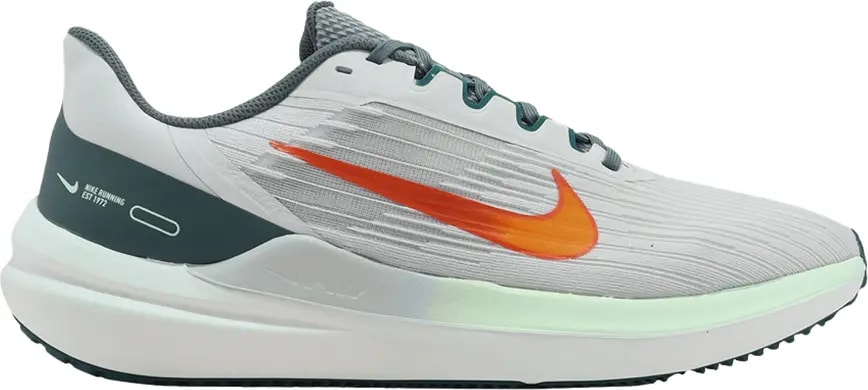Giày Nike Winflo 9 Pure 'Platinum Total Orange Grey Mineral Blue' DD6203-005 — kich-thuoc: 40.5 Giày Nike Winflo 9 Pure 'Platinum Total Orange Grey Mineral Blue' DD6203-005 — kich-thuoc: 40.5