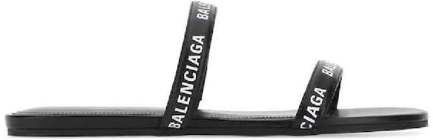 Dép Balenciaga Round Flat Slippers Sandals 'Black' 694999-WCAE1-1090 Dép Balenciaga Round Flat Slippers Sandals 'Black' 694999-WCAE1-1090
