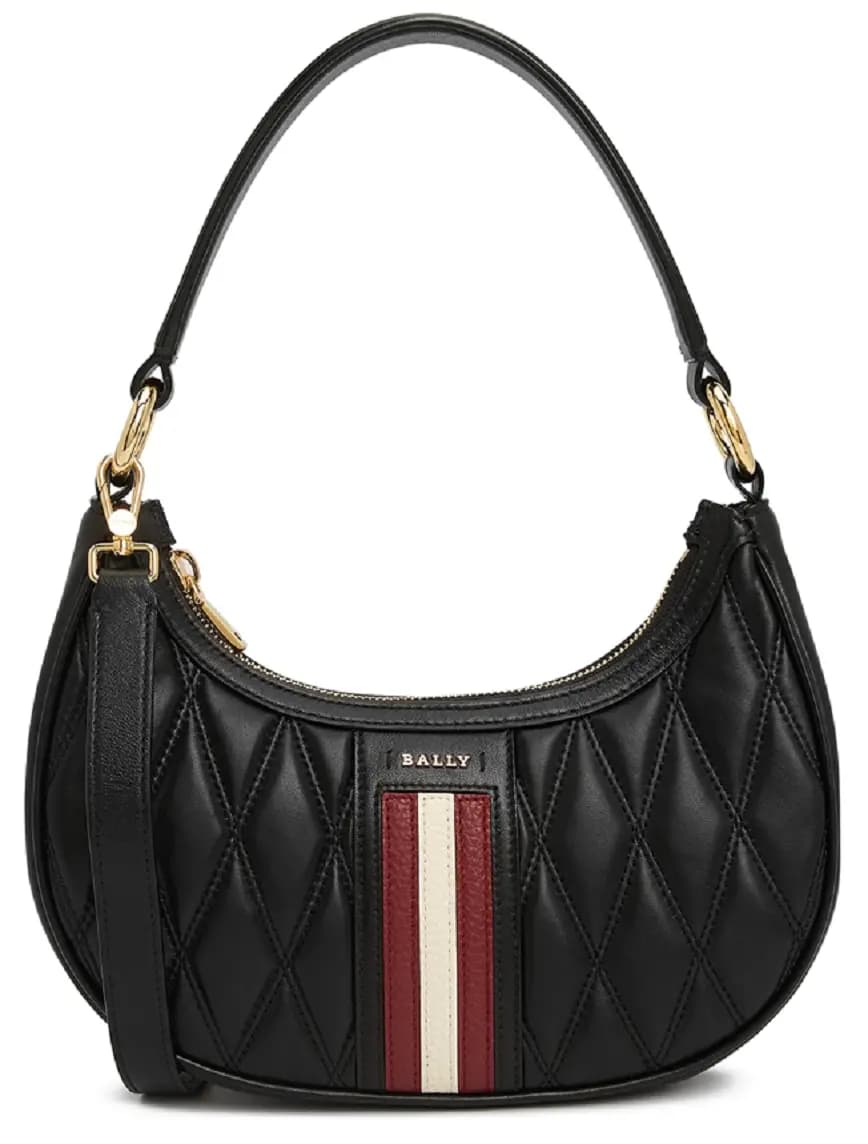 Túi Bally Lottie Leather Crossbody Bag 'Black' DEYR-QT-901 Túi Bally Lottie Leather Crossbody Bag 'Black' DEYR-QT-901