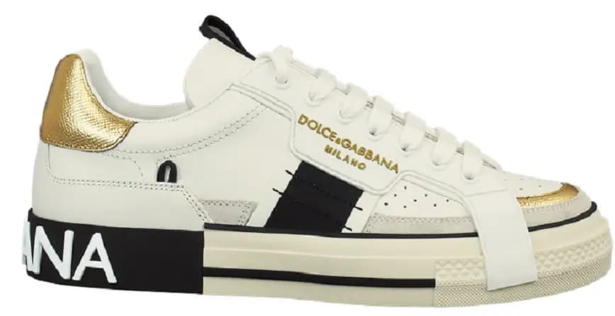 Giày Dolce & Gabbana Calfskin 2.0 Custom White CS1863-AO222-8B996 Giày Dolce & Gabbana Calfskin 2.0 Custom White CS1863-AO222-8B996