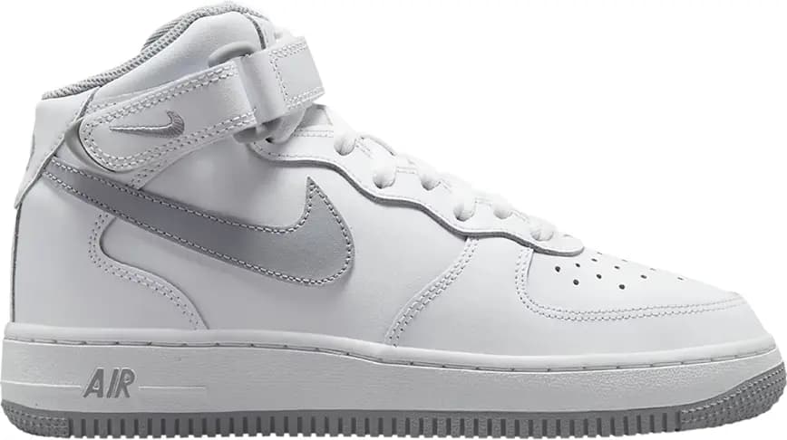 Giày Nike Air Force 1 Mid LE GS 'White Wolf Grey' DH2933-101 Giày Nike Air Force 1 Mid LE GS 'White Wolf Grey' DH2933-101