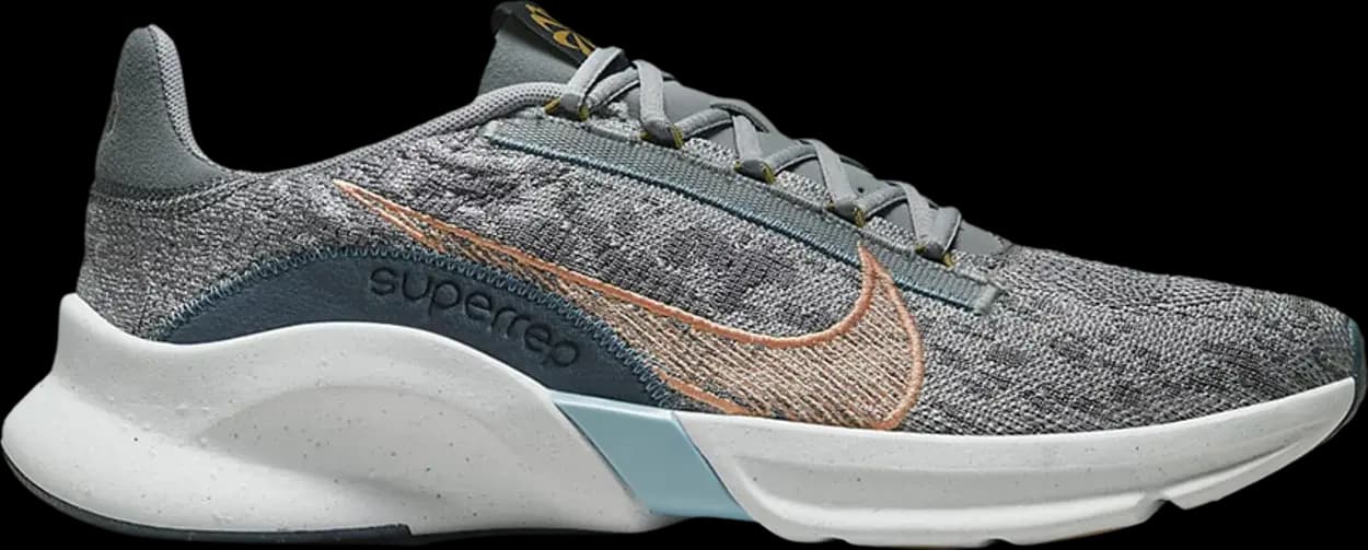 Giày Nike SuperRep Go 3 Flyknit 'Wolf Grey Arctic Orange' DH3394-004 Giày Nike SuperRep Go 3 Flyknit 'Wolf Grey Arctic Orange' DH3394-004