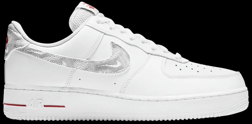 Giày Nike Air Force 1 Low 'Topography Pack White University Red' DH3941-100 — kich-thuoc: 40 Giày Nike Air Force 1 Low 'Topography Pack White University Red' DH3941-100 — kich-thuoc: 40