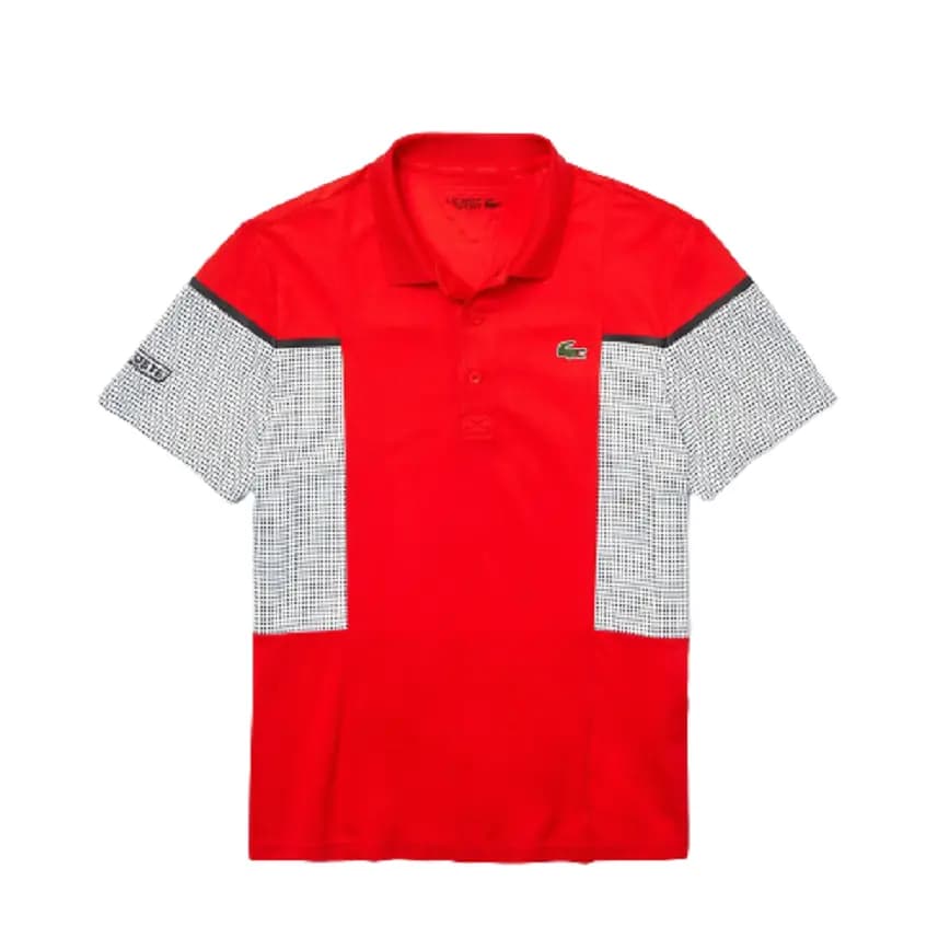 Áo Lacoste Polo SPORT Panel Tennis Red DH4754-51-RHD Áo Lacoste Polo SPORT Panel Tennis Red DH4754-51-RHD