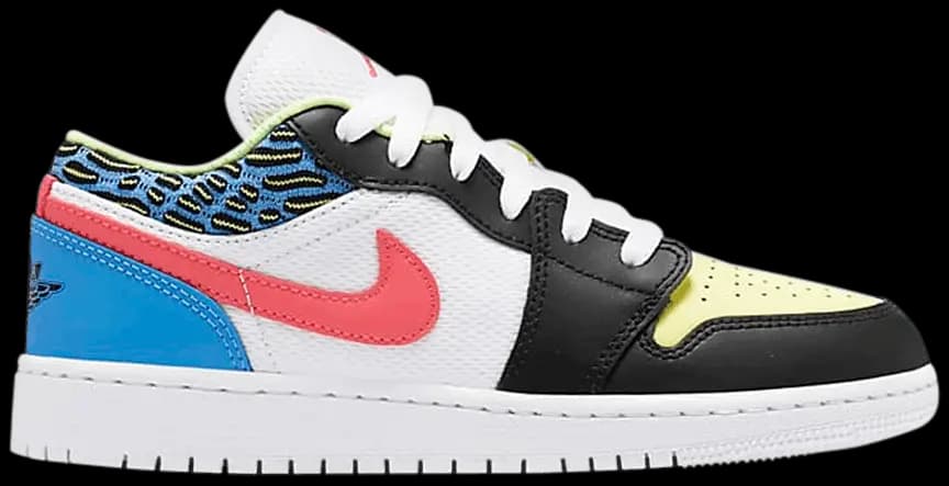 Giày Nike Air Jordan 1 Low GS 'Funky Patterns' DH5927-006 Giày Nike Air Jordan 1 Low GS 'Funky Patterns' DH5927-006