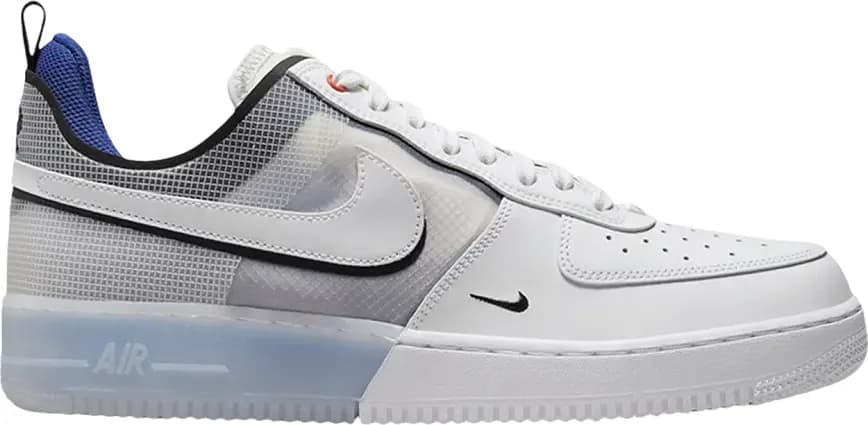 Giày Nike Air Force 1 React 'White Light Photo Blue' DH7615-101 Giày Nike Air Force 1 React 'White Light Photo Blue' DH7615-101