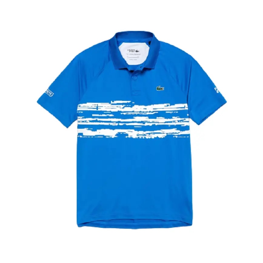 Áo Lacoste Polo Sport Novak Djokovic Blue DH7974-51-JFL Áo Lacoste Polo Sport Novak Djokovic Blue DH7974-51-JFL