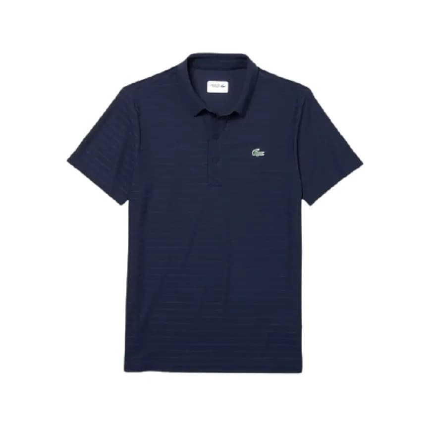 Áo Lacoste Polo SPORT Golf Striped Navy Blue DH8132-51-166 Áo Lacoste Polo SPORT Golf Striped Navy Blue DH8132-51-166