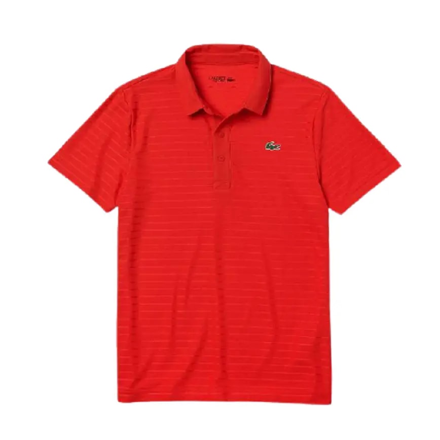 Áo Lacoste Polo SPORT Golf Striped Red DH8132-51-K2Q — kich-thuoc: L Áo Lacoste Polo SPORT Golf Striped Red DH8132-51-K2Q — kich-thuoc: L