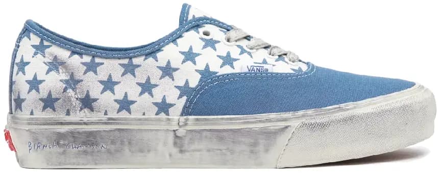 Giày Vans Vault x Bianca Chandon Authentic LX Stressed 'Navy White' VN0A4CS4NUT1 Giày Vans Vault x Bianca Chandon Authentic LX Stressed 'Navy White' VN0A4CS4NUT1