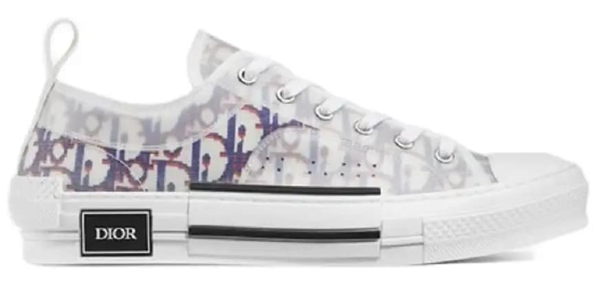 Giày Dior B23 Low Top Red Blue Oblique 3SN249YTG-H563 Giày Dior B23 Low Top Red Blue Oblique 3SN249YTG-H563