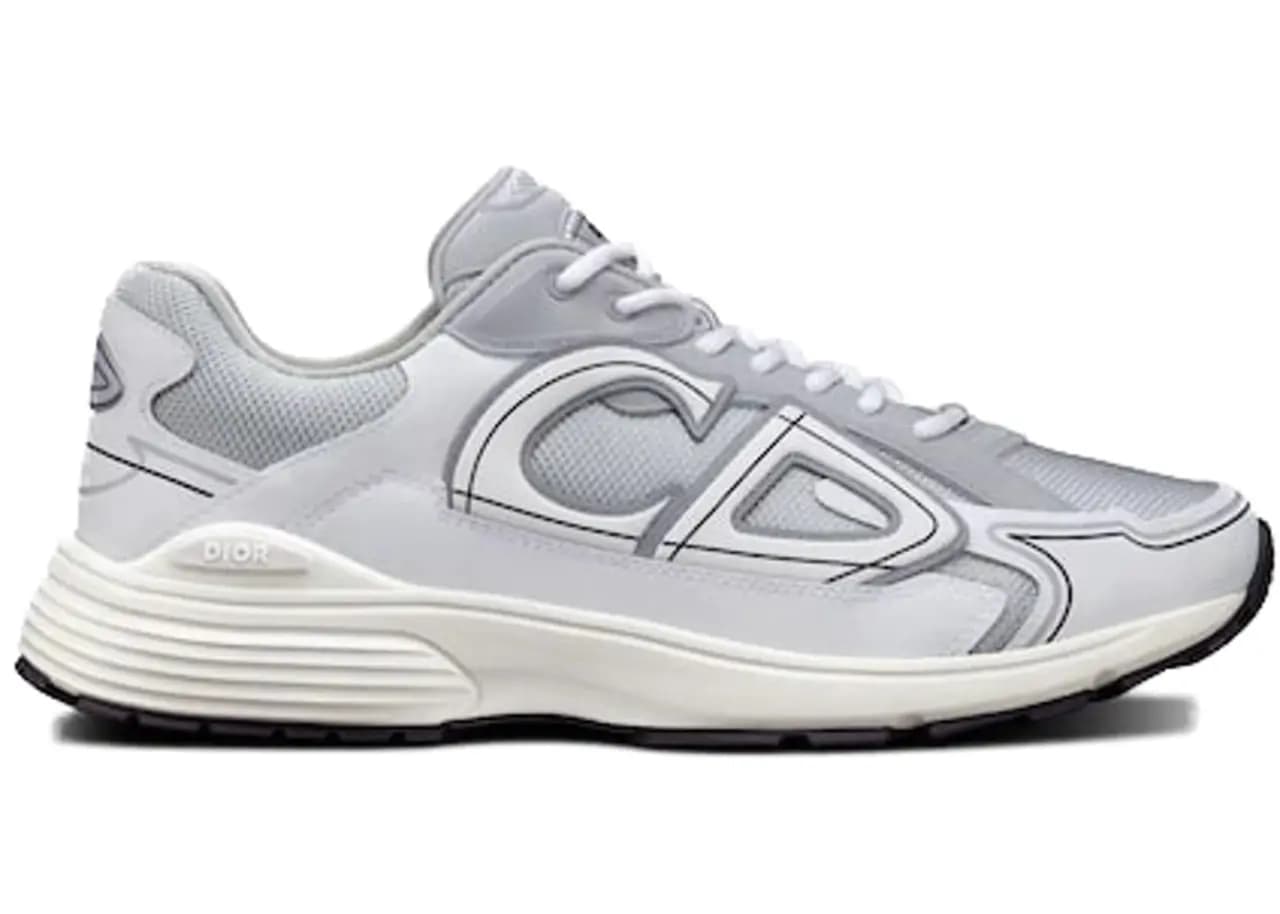 Giày Dior B30 Sneaker Gray Mesh and White Technical Fabric 3SN279ZLZ-H860 Giày Dior B30 Sneaker Gray Mesh and White Technical Fabric 3SN279ZLZ-H860